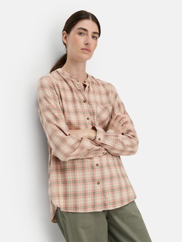 CAMEL ACTIVE Karobluse aus Baumwollmix in Pink