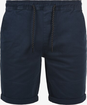 !Solid Chino 'HENK' in Blauw: voorkant