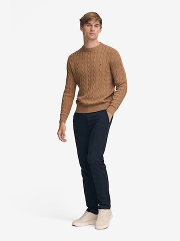 Polo Club Pullover in Braun: Vorderseite