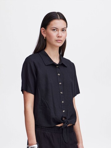 ICHI Bluse 'LINO' in Schwarz
