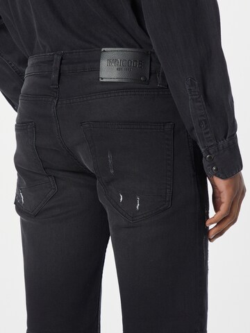 Coupe slim Jean INDICODE JEANS en noir