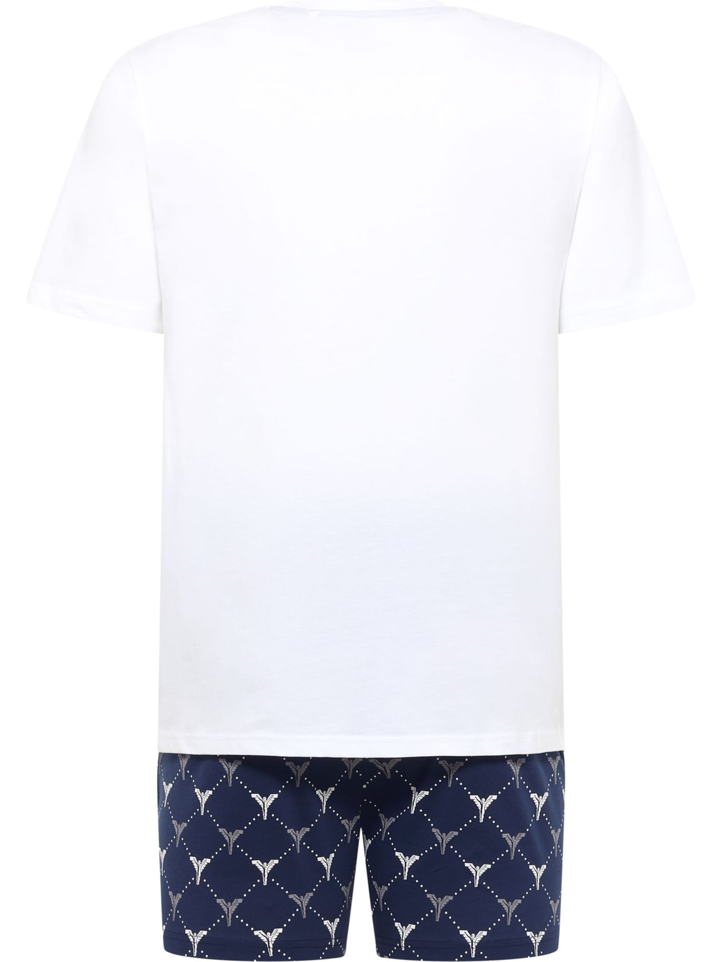 Carlo Colucci Pajama short ' Ferrazzin ' in Blue