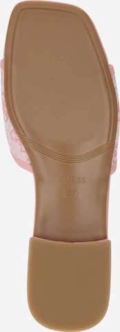 Zoccoletto 'TASKP' di GUESS in rosa