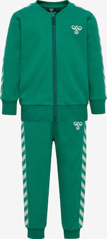 Hummel Træningsdragt i grøn: forside