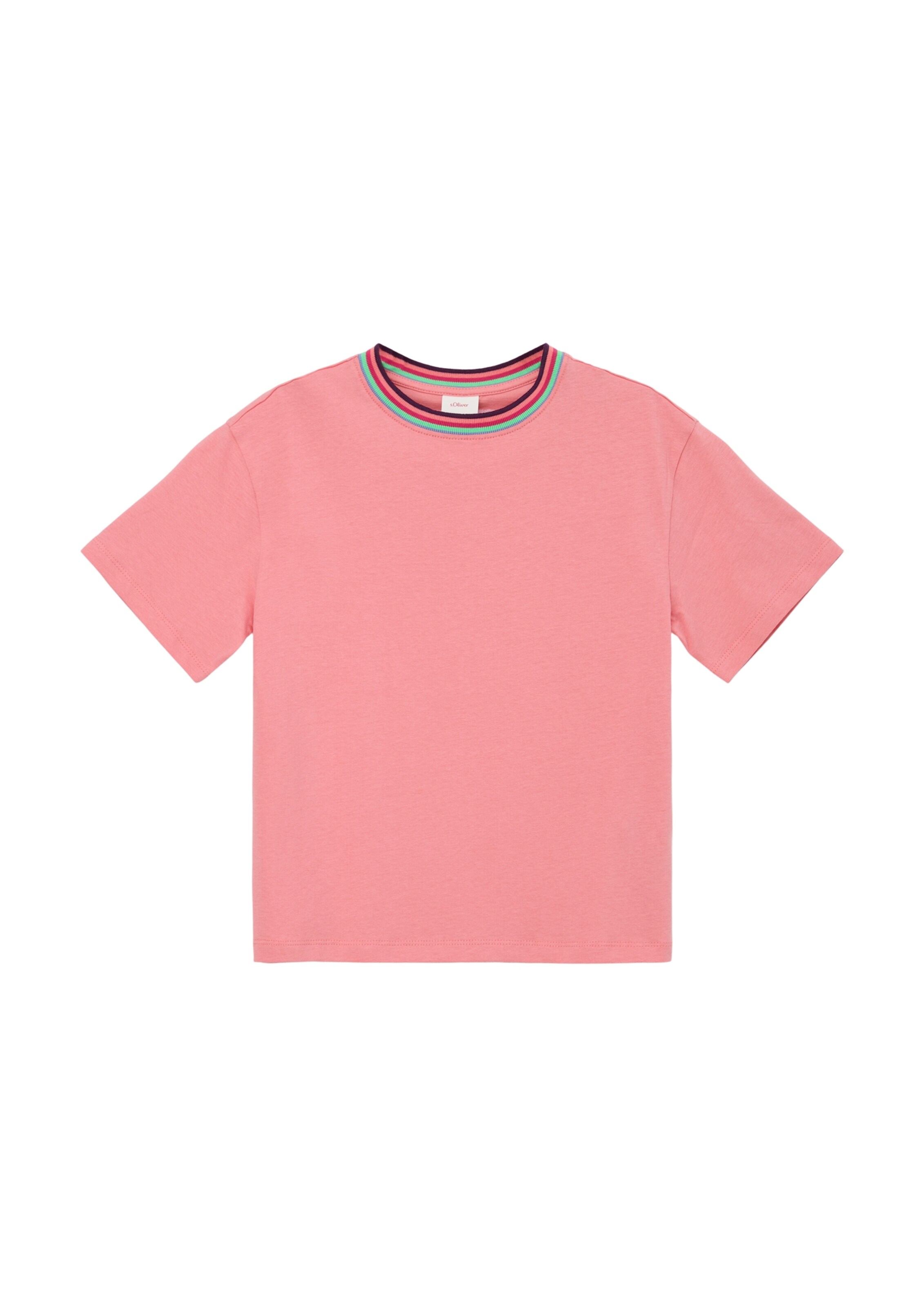 s.Oliver Shirt in Green / Pink / Rose / Black, Item view