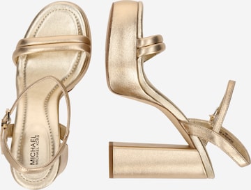 MICHAEL Michael Kors - Sandália 'LACI' em ouro