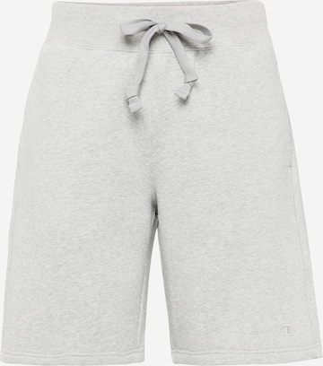 Champion Authentic Athletic Apparel Kalhoty – šedá: přední strana