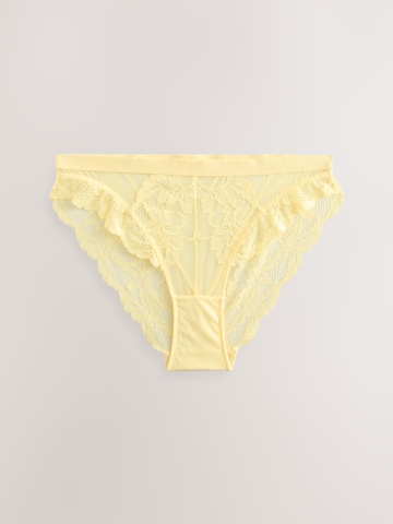 Slip de la Next pe galben