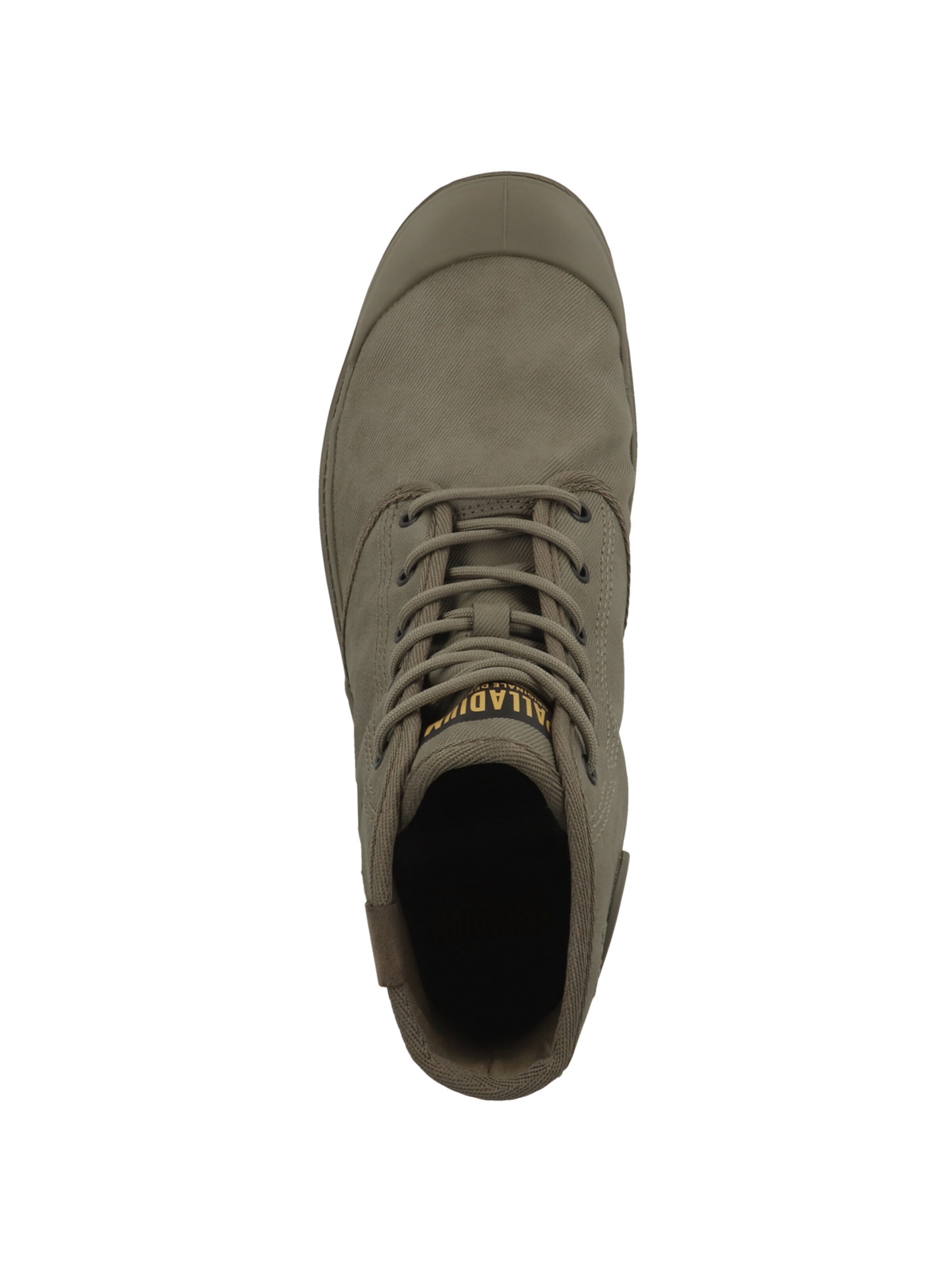 Palladium - Botas 'Pampa Hi Coated' em verde