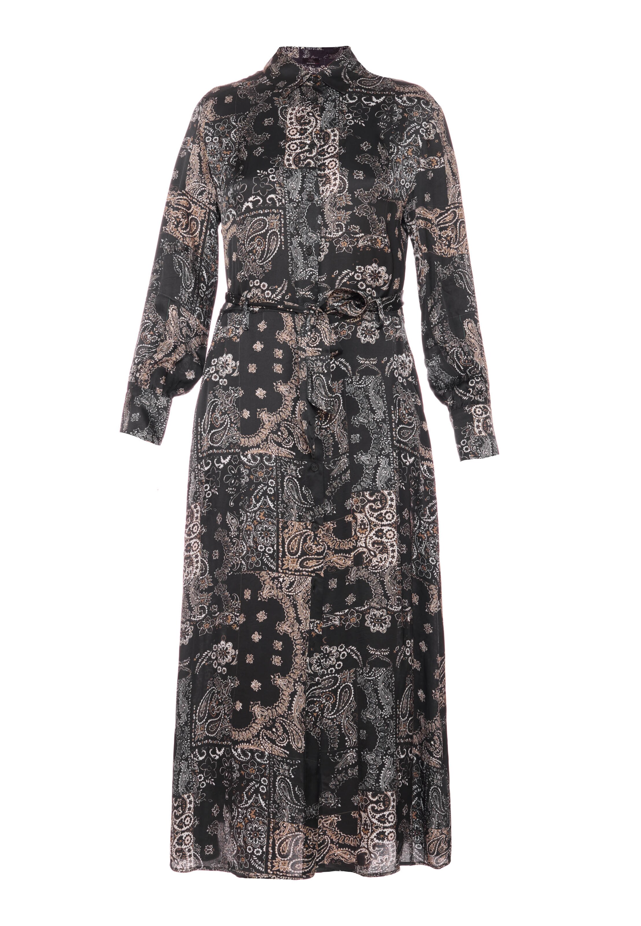 Robe-chemise 'Seraphy' Le Temps Des Cerises en noir : devant