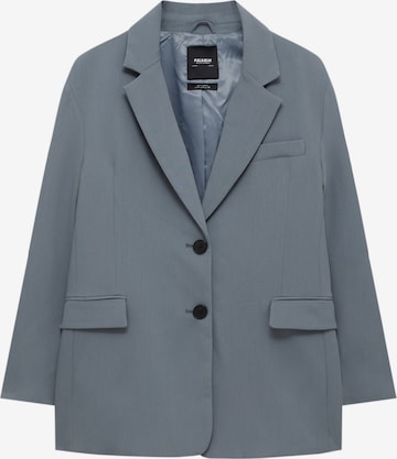 Pull&Bear Blazer in Blue: front