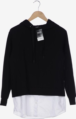 HALLHUBER Sweatshirt & Zip-Up Hoodie in XS in Black: front