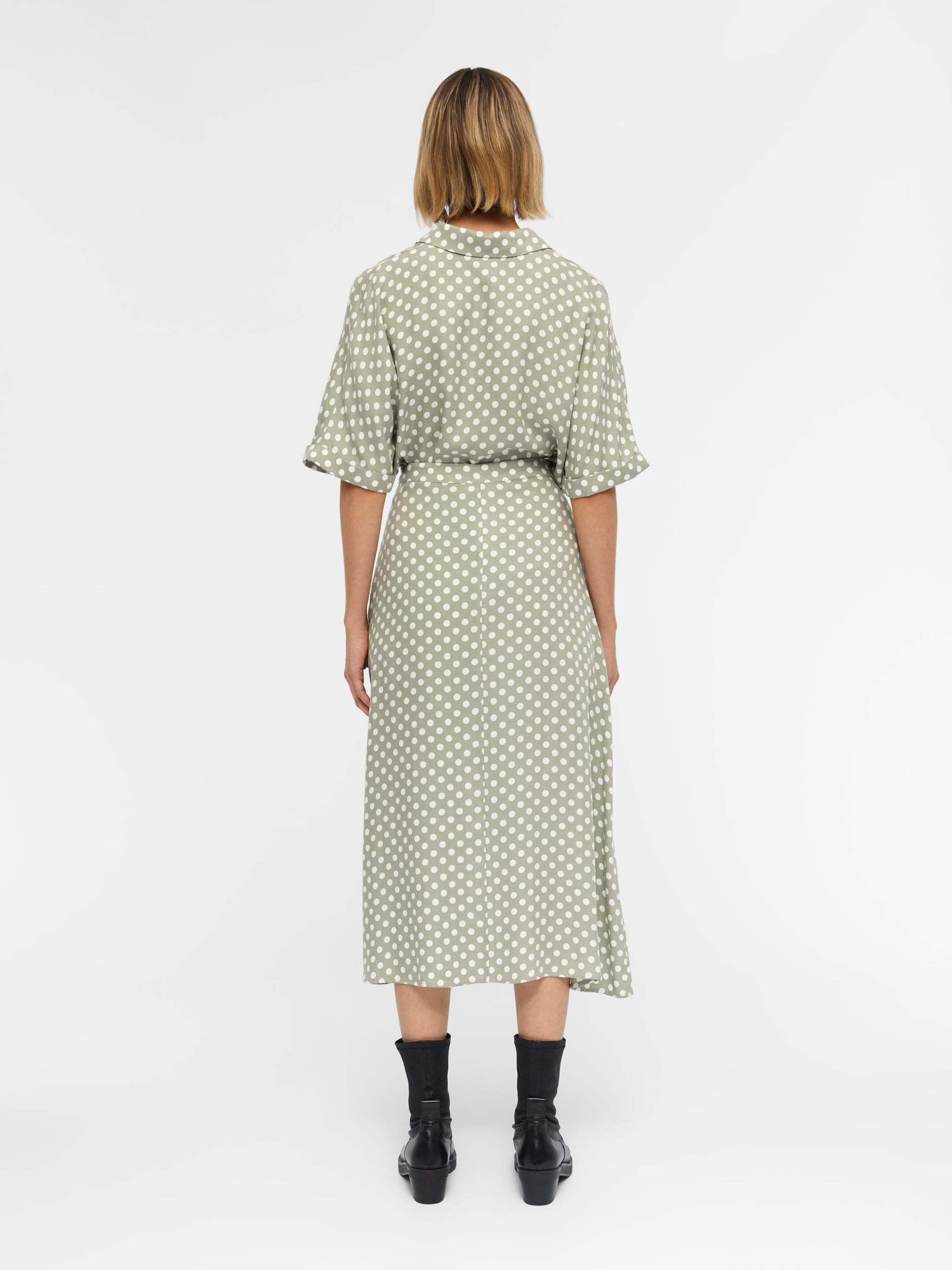 Frauen Große Größen OBJECT Bluse 'Sigrid' in Pastellgrün - OW99321