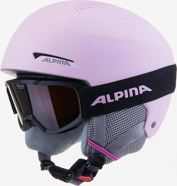 Alpina Helmet 'ZUPO' in Purple: front