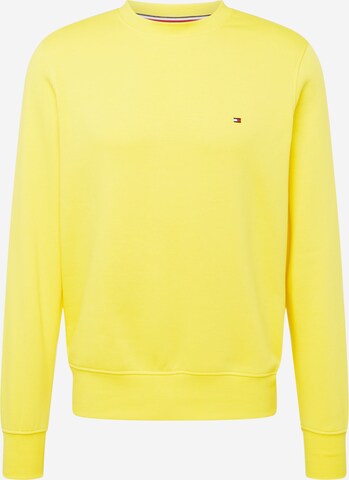 Sweat-shirt TOMMY HILFIGER en jaune : devant