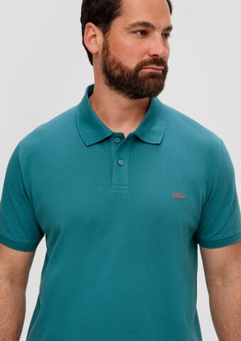 s.Oliver Men Big Sizes Poloshirt in Blau