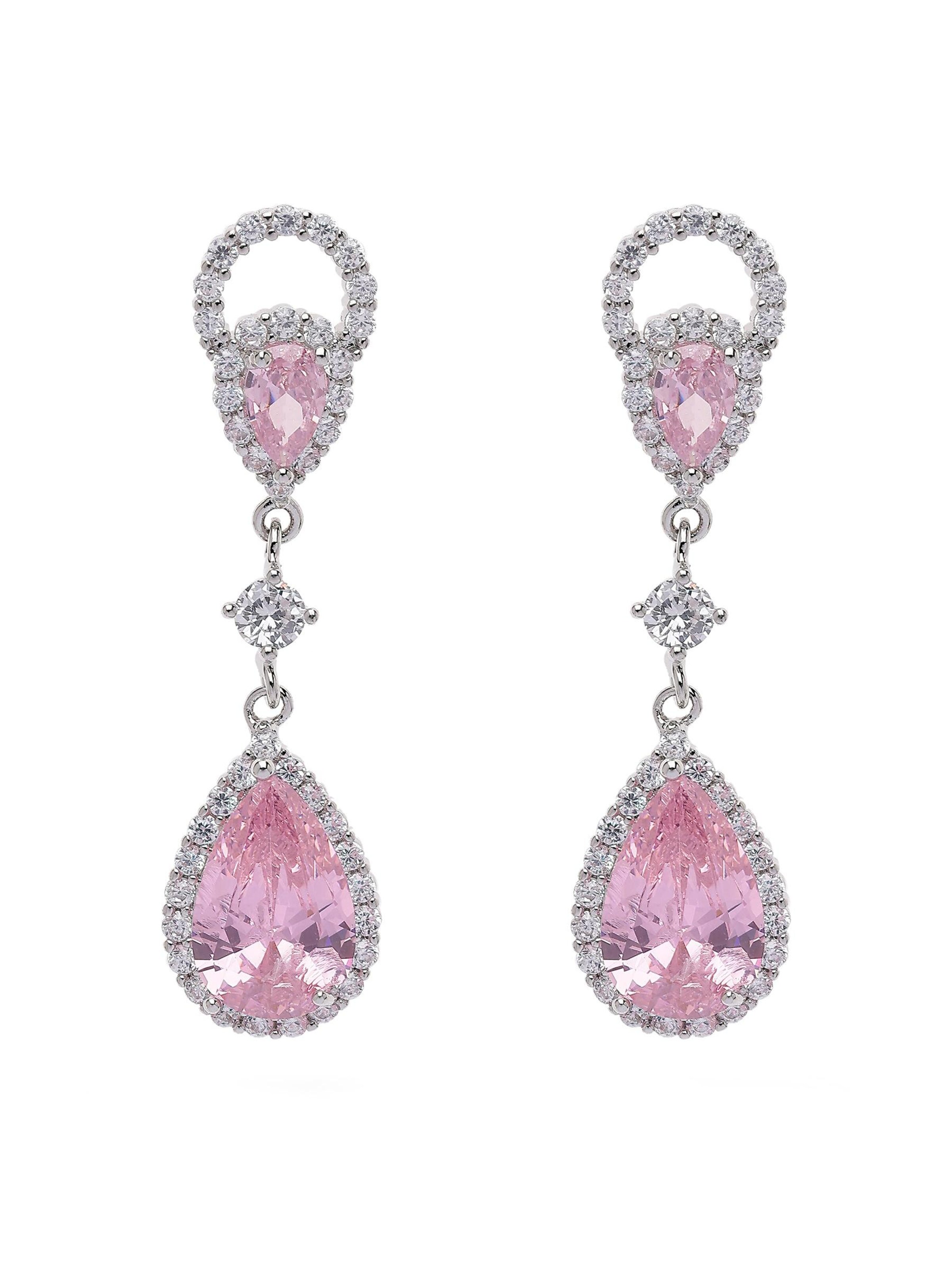 AVANT-GARDE PARIS - Pendientes 'Agatana' en rosa: frente