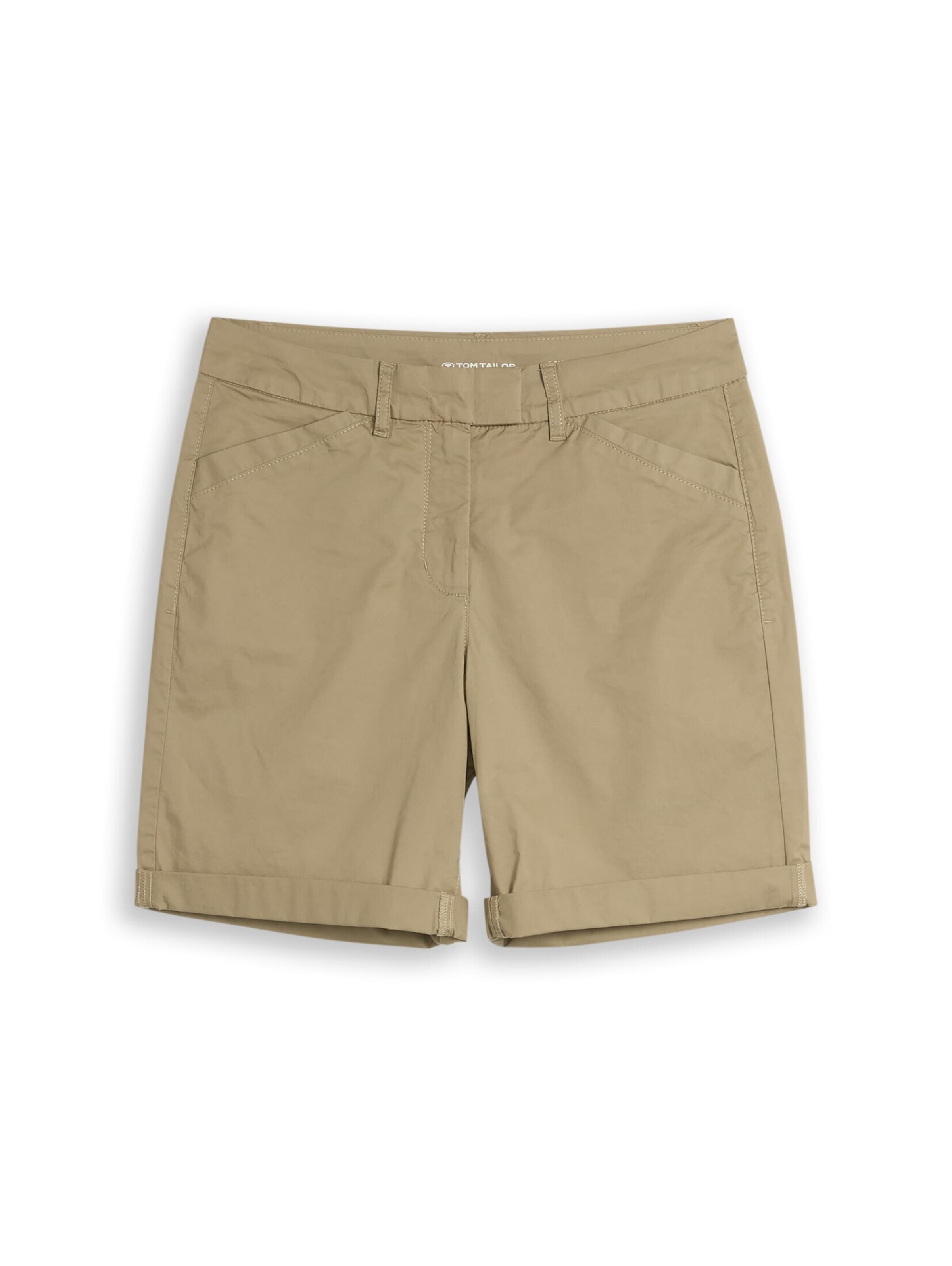 TOM TAILOR Hose in Grün: Vorderseite