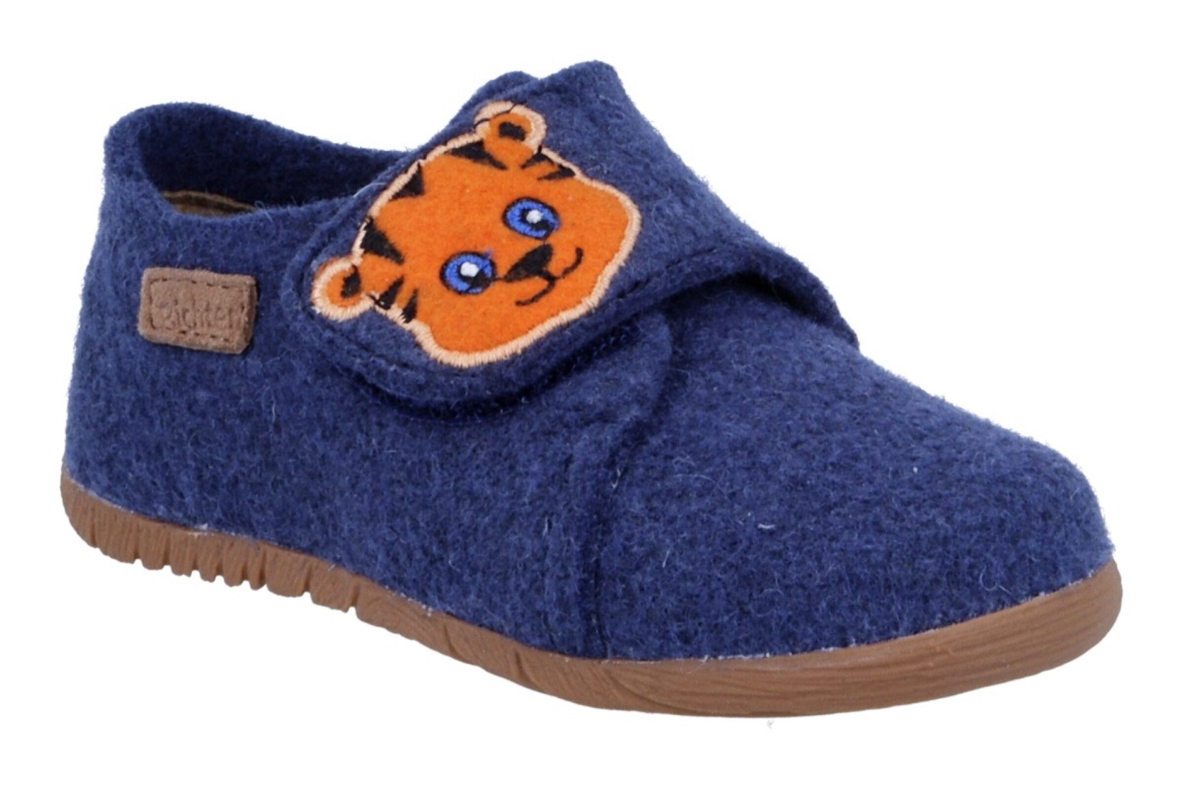 Richter Schuhe Slippers in Blue: front
