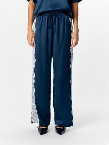 Loosefit Pantalon 'OBJRandi' OBJECT en bleu : devant