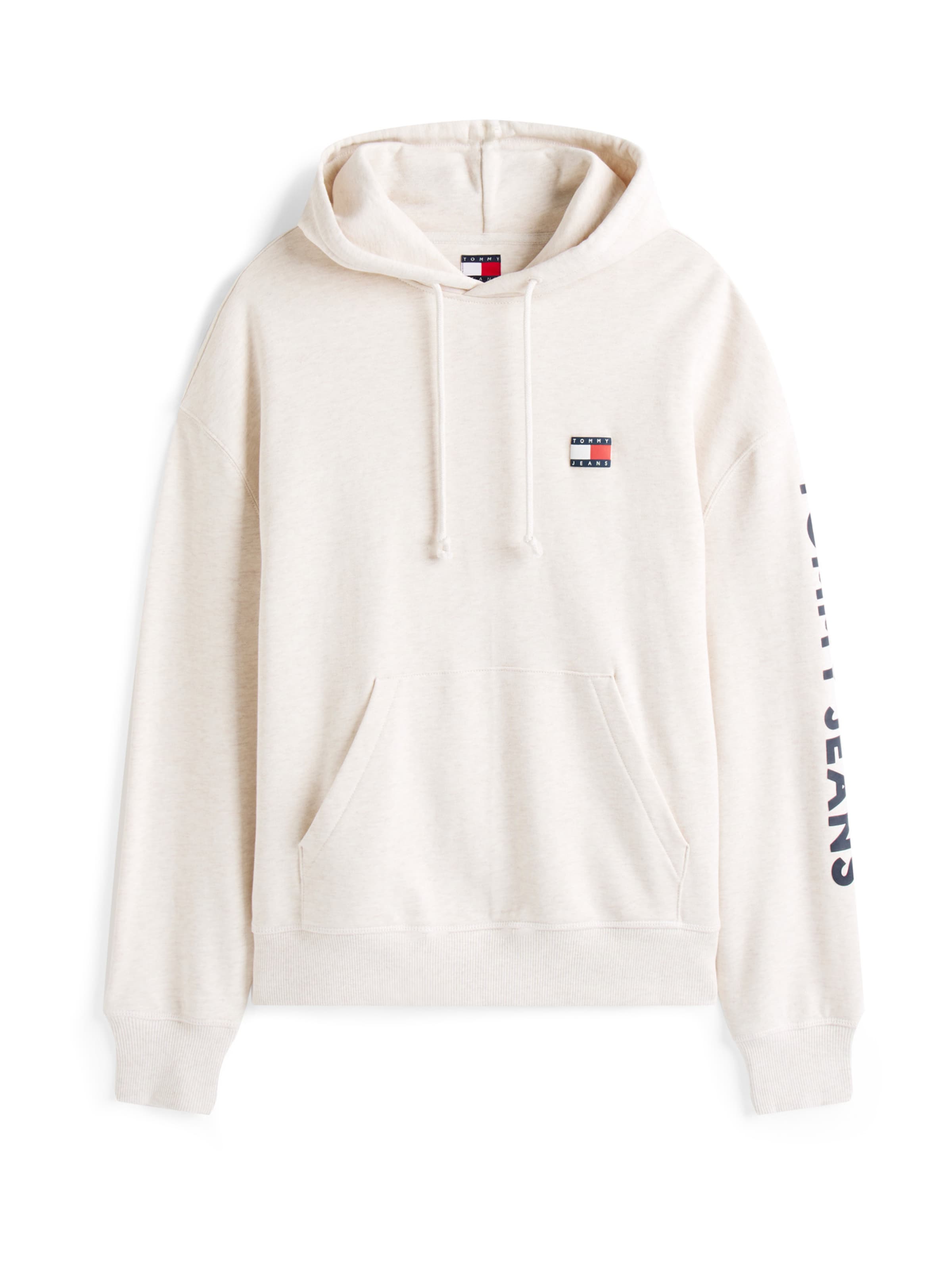 Tommy JeansSweater majica 'NEW CLASSICS' - bež boja: prednji dio