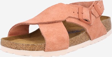 BIRKENSTOCK Sandals 'Tulum' in Pink: front