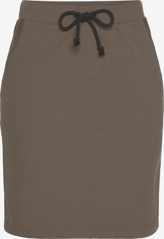 FLASHLIGHTS Skirt in Brown: front