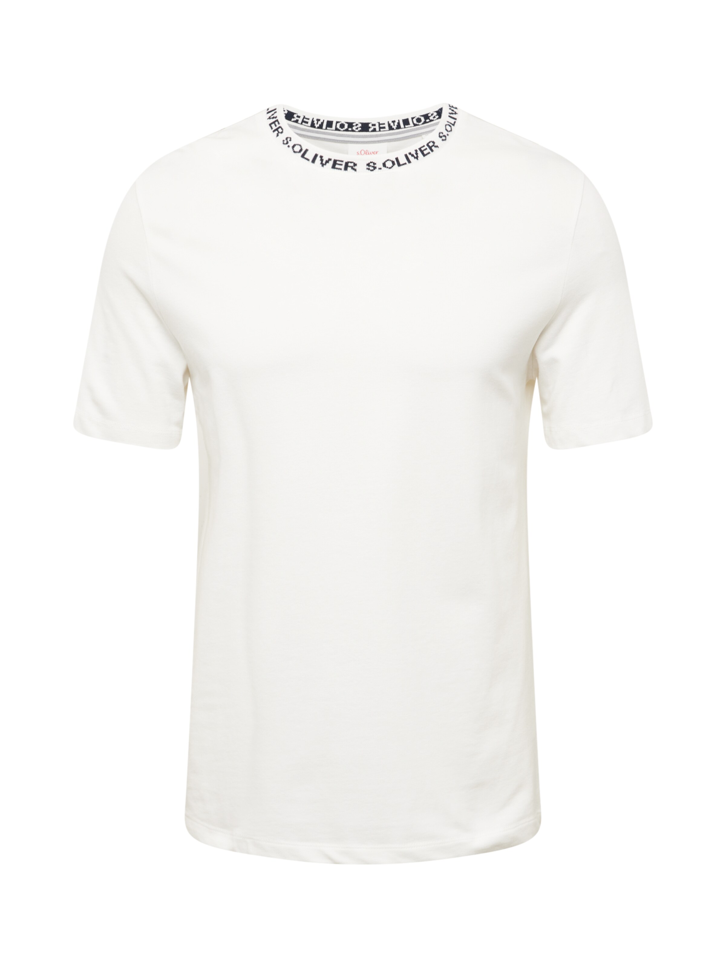 T-Shirt s.Oliver en blanc : devant