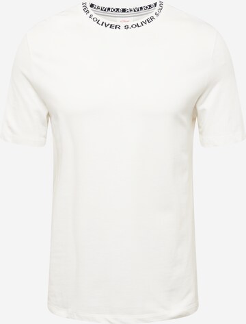 T-Shirt s.Oliver en blanc : devant