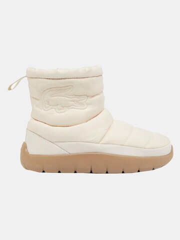 LACOSTE Boots 'Serve Mid' in Beige