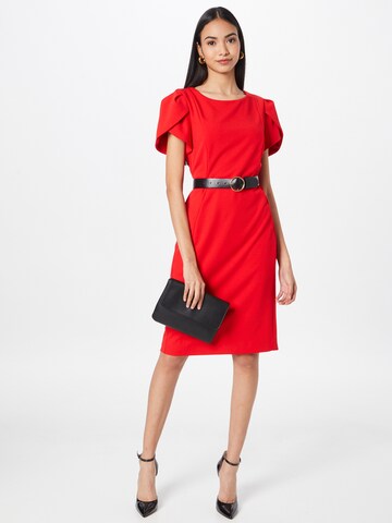 Vera Mont Cocktail Dress in Red