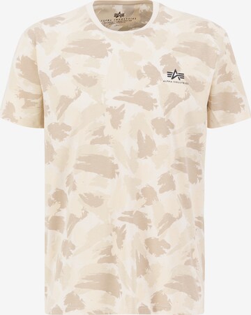 ALPHA INDUSTRIES Shirt in Beige: voorkant