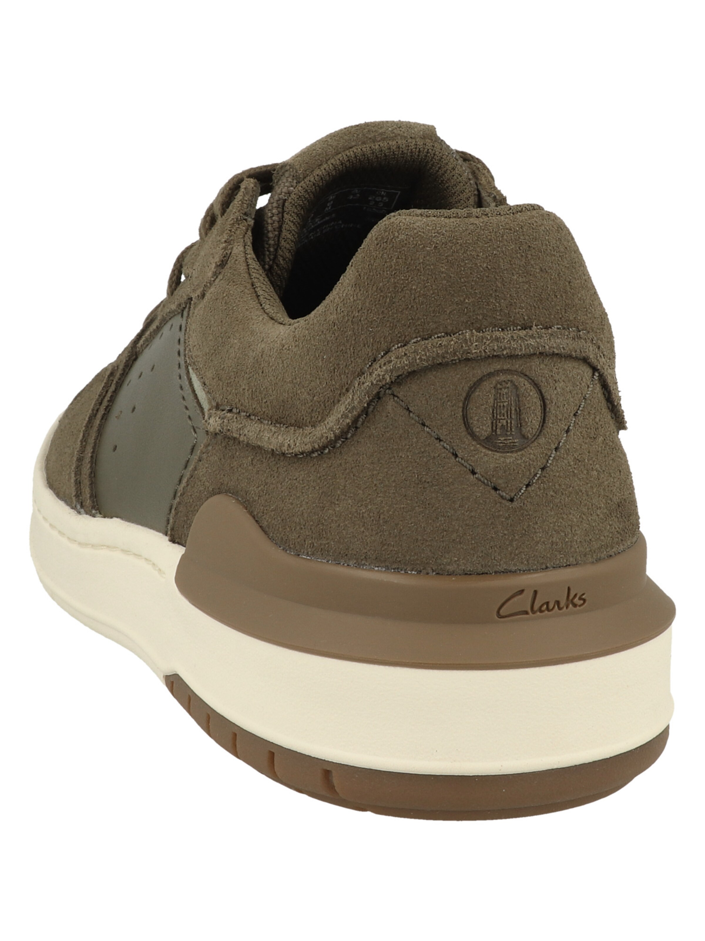 CLARKS - Sapatilhas baixas 'Courtlite2 Lo' em verde