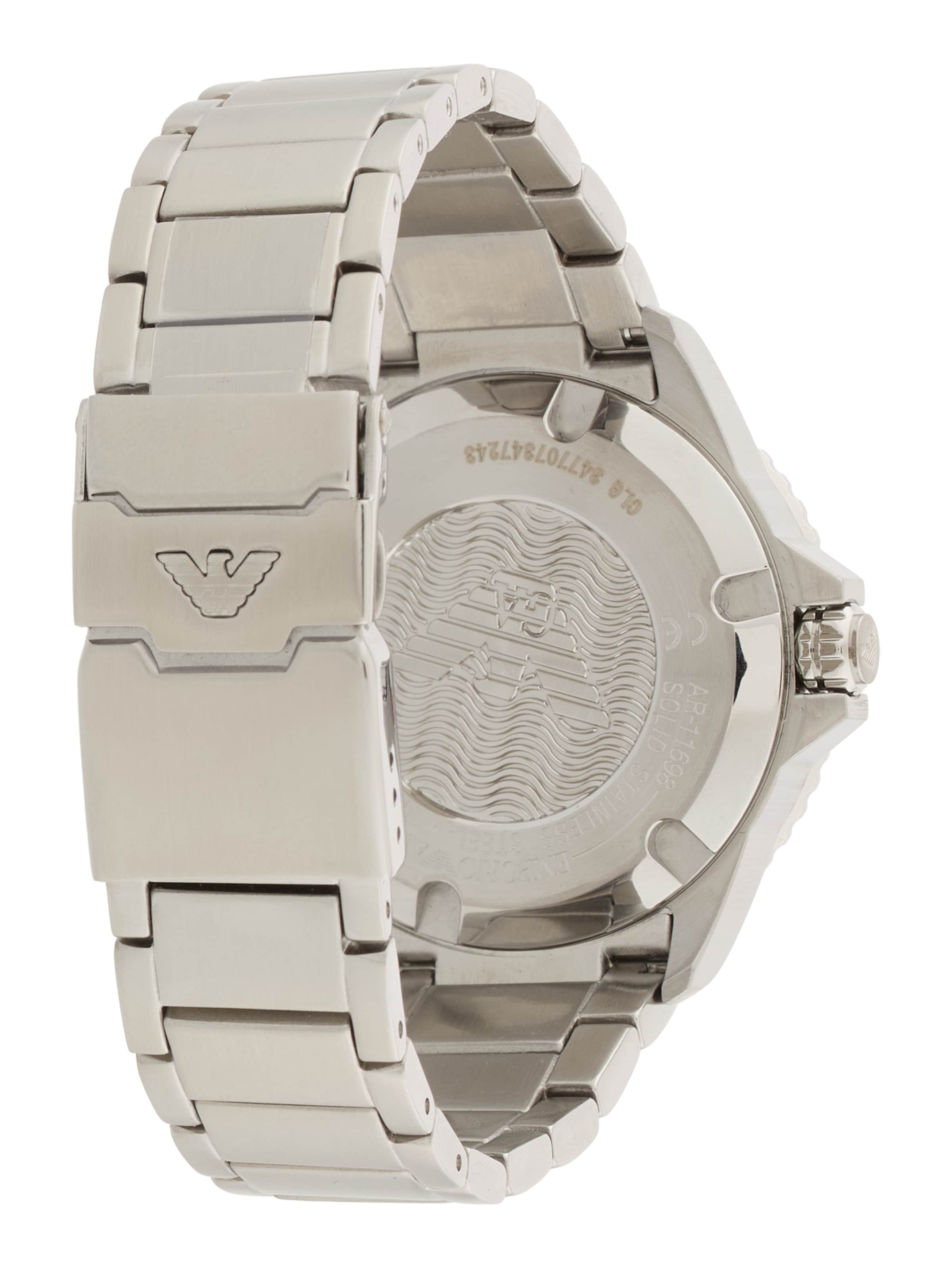 Emporio Armani Analogové hodinky – stříbrná