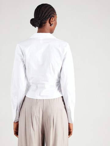 ONLY Blus 'ONLFRANSI' i vit