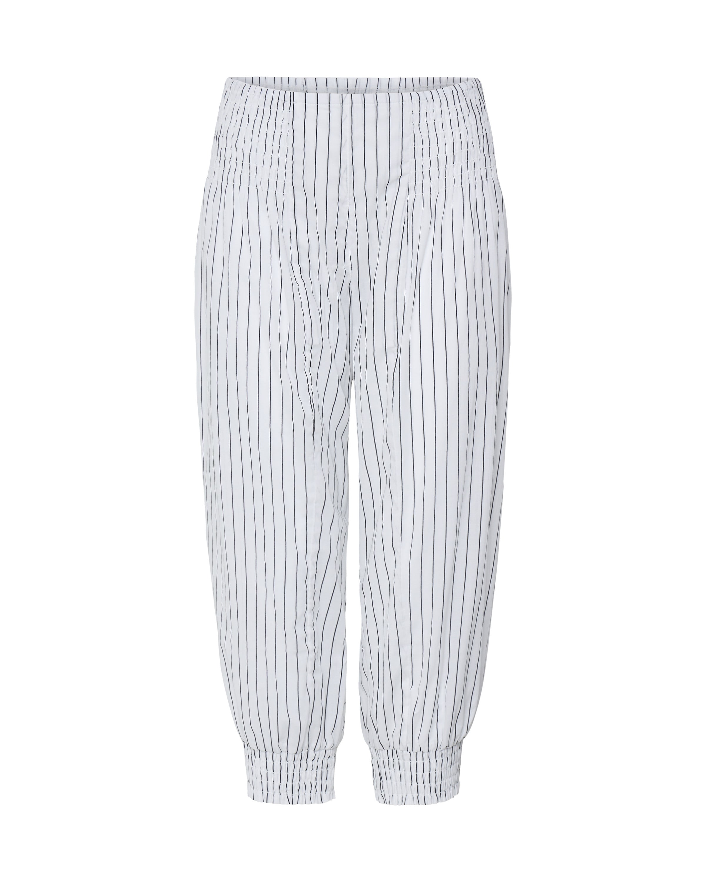 PULZ Jeans - Tapered Calças ' Jill ' em branco: frente