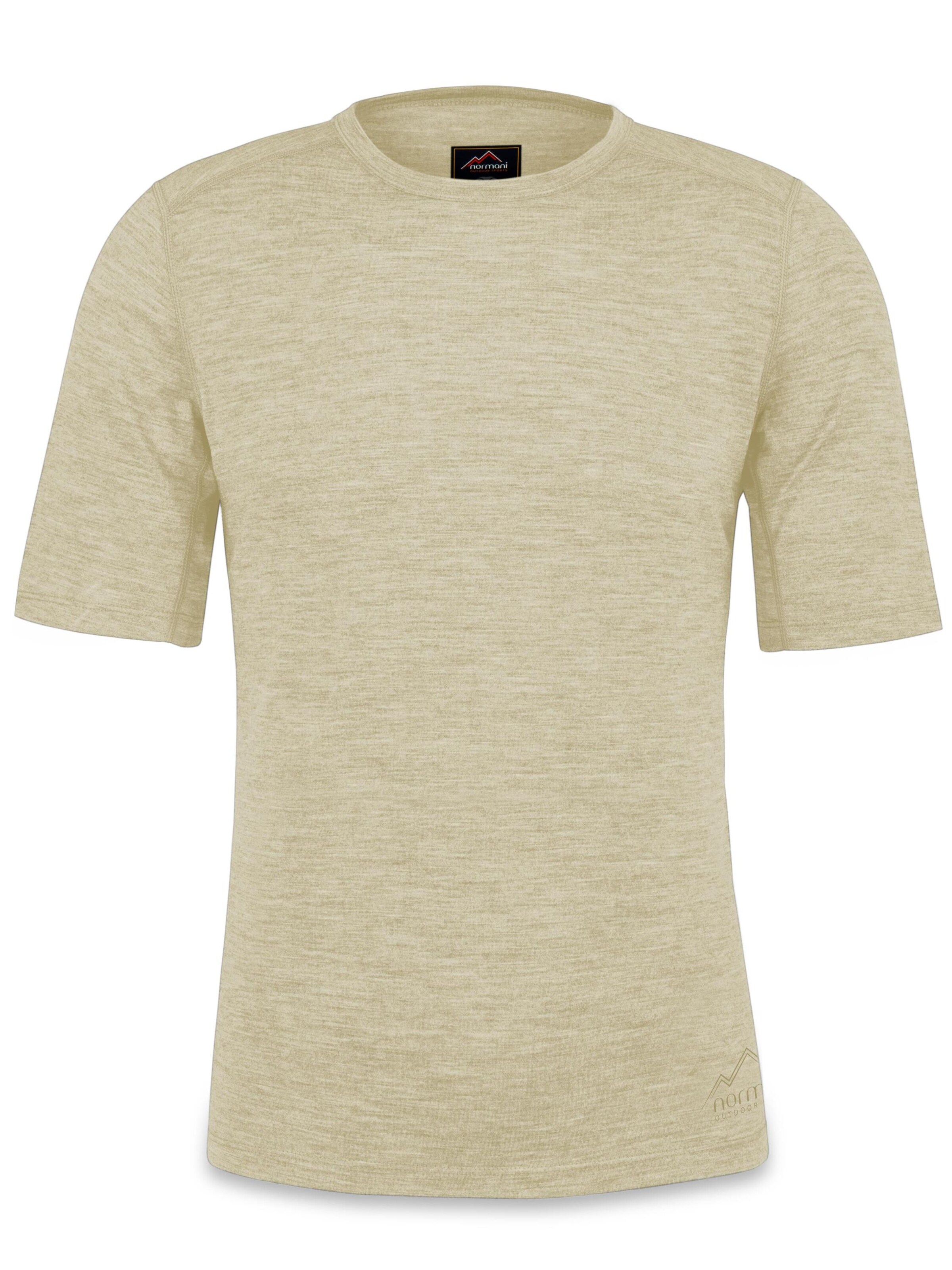 normani Functioneel shirt ' Darwin ' in Wit: voorkant
