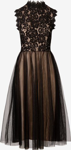 APART Evening Dress in Black: front