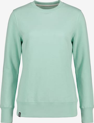 alife & kickin Sweatshirt 'LottaAK A' in Grün: Vorderseite