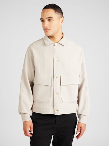 River Island Between-Season Jacket in Beige: front