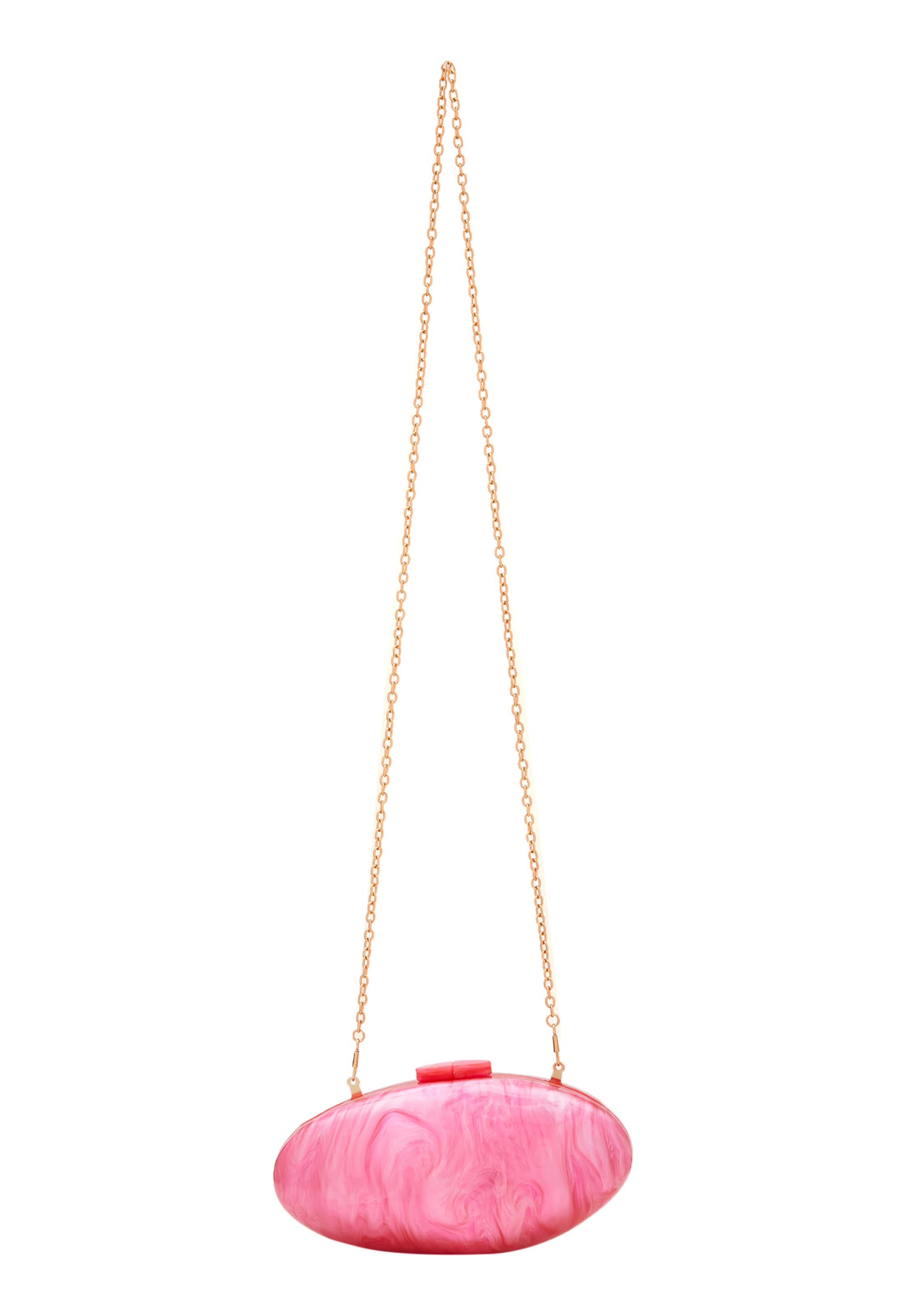 NAEMI Clutch in Roze: voorkant