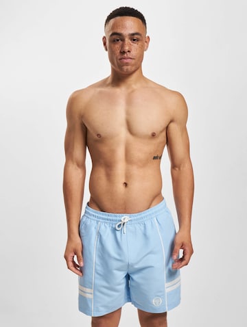 Sergio Tacchini Swim Trunks in Blue: front