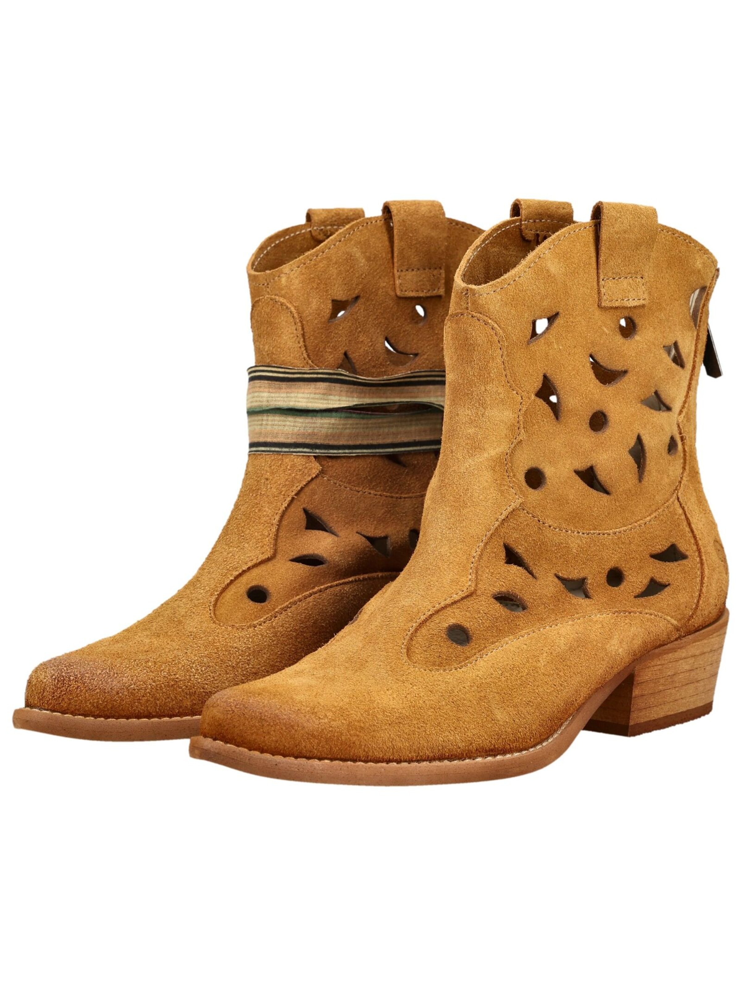 FELMINI Cowboystiefel in Braun