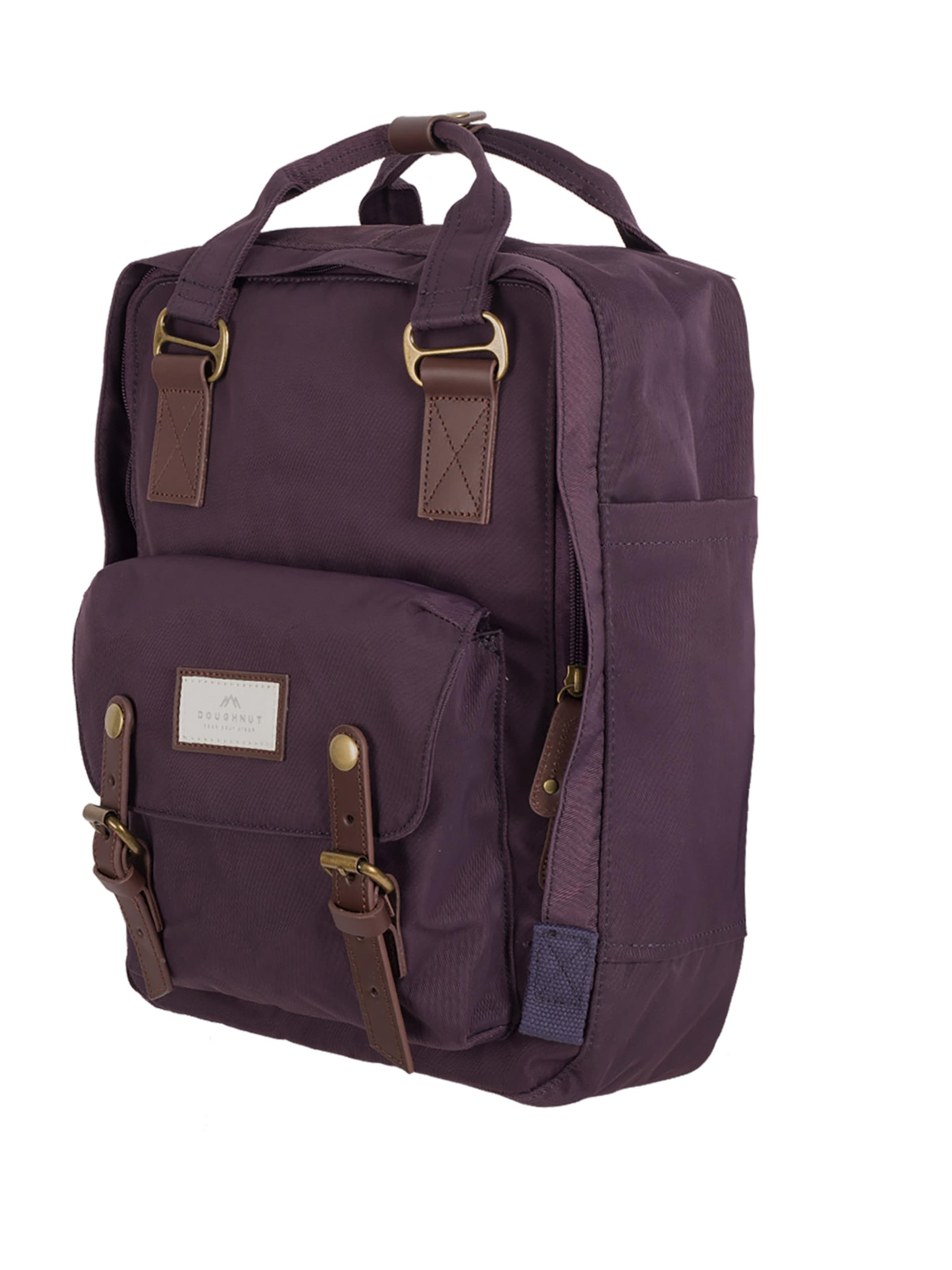 Doughnut Backpack 'Macaroon' in Red: front