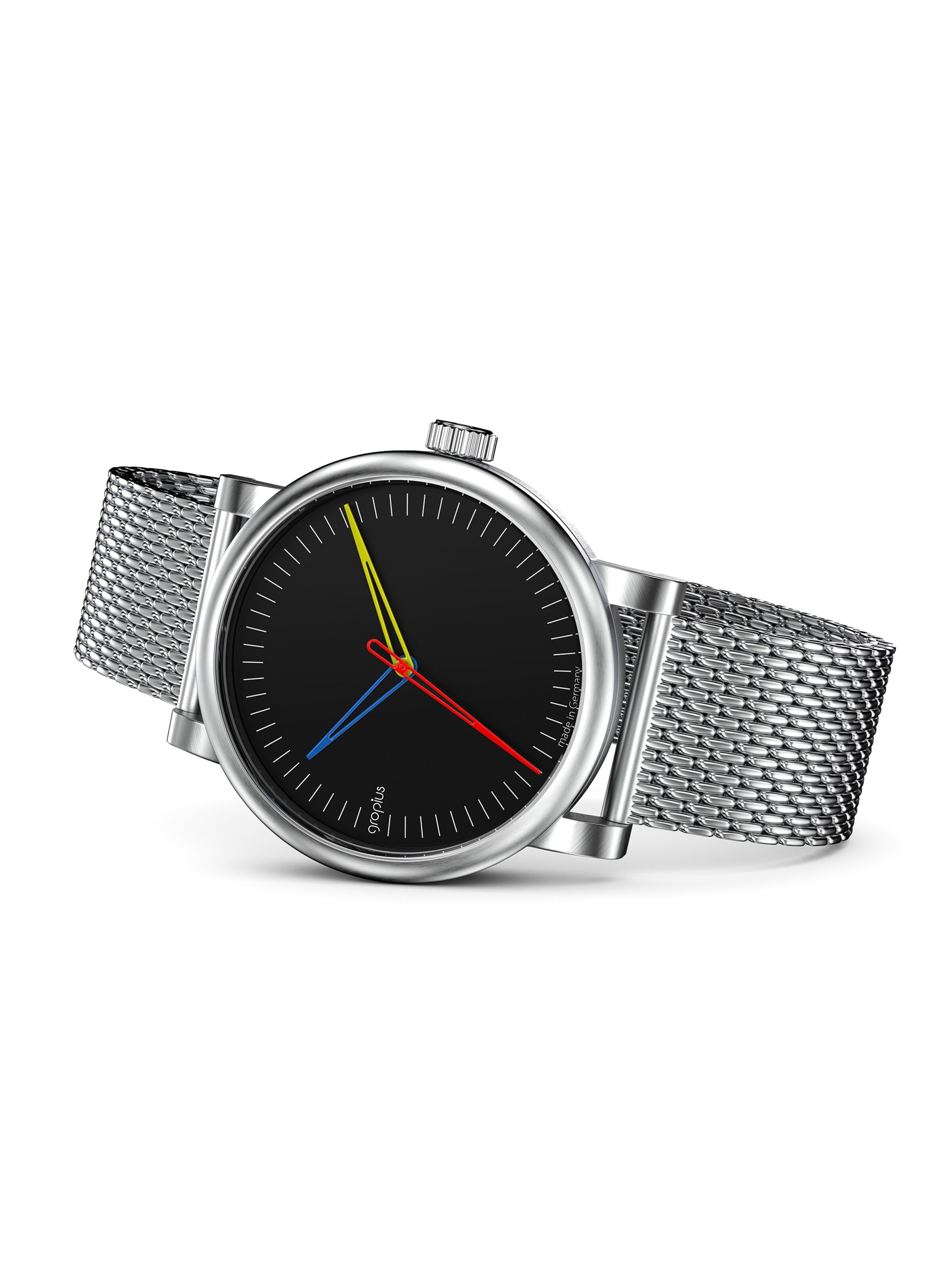 WALTER GROPIUS Analog Watch 'ATRIUM' in Silver