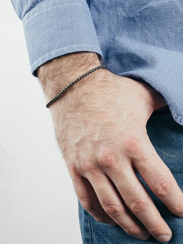 Akitsune Bracelet 'Bacas' in Grey: front