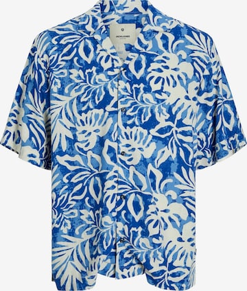 JACK & JONES Comfort Fit Hemd 'Blurexton' in Blau: Vorderseite