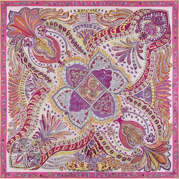 Roeckl Tuch 'VIBRANT PAISLEY' in Pink: Vorderseite