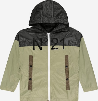 N°21 Jacke in oliv / schwarz, Produktansicht