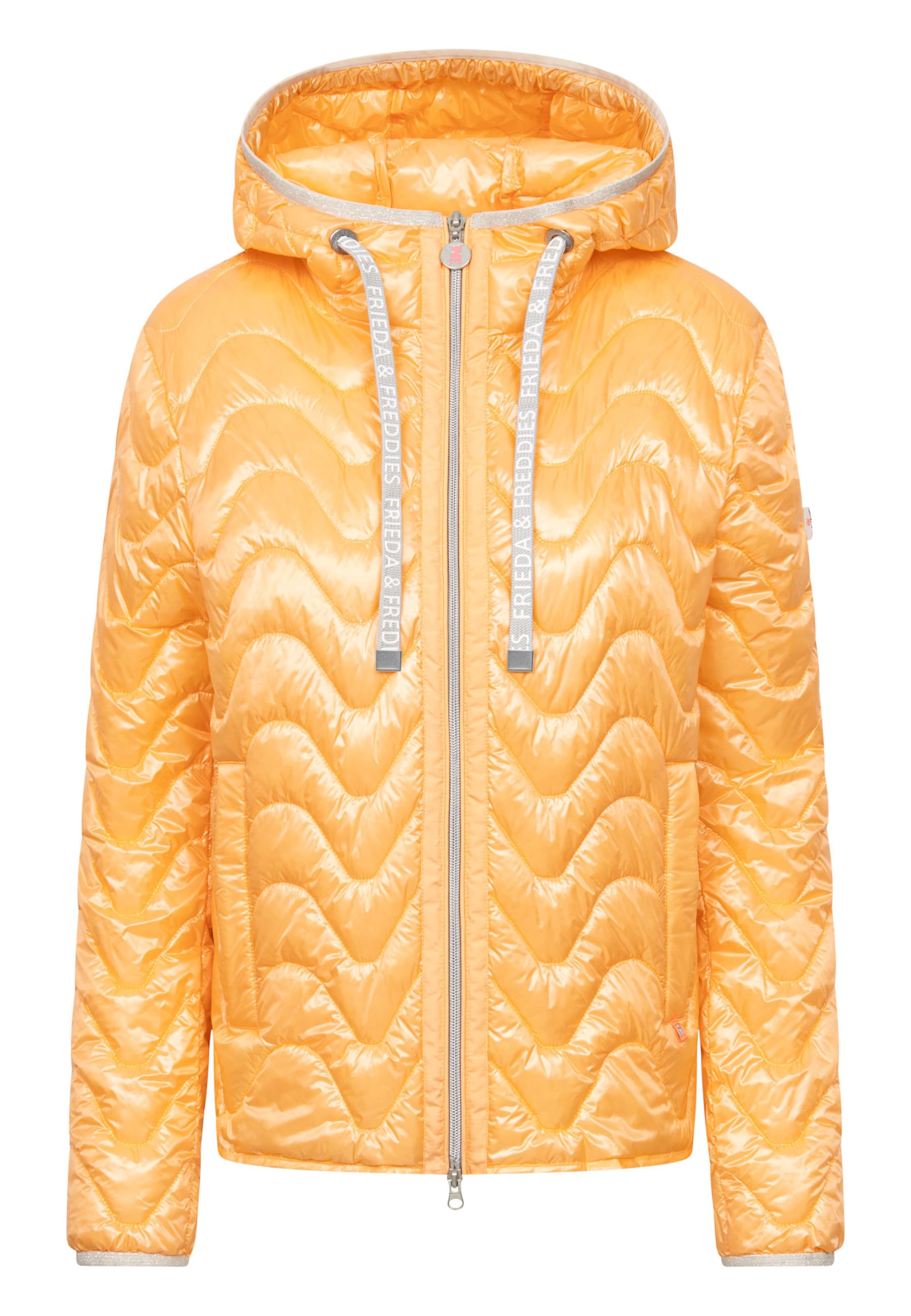 Frieda & Freddies NY Between-Season Jacket 'Thermolite' in Yellow: front